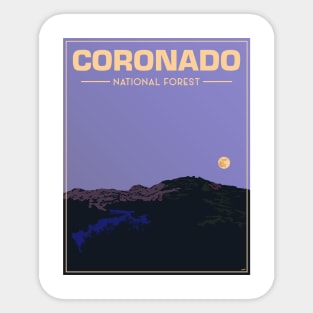 Coronado National Forest Poster Sticker